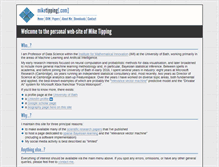 Tablet Screenshot of miketipping.com